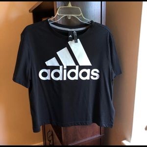 Adidas cropped T-Shirt